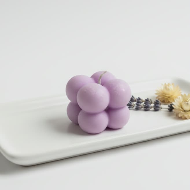 Bubble Candle Non Scented