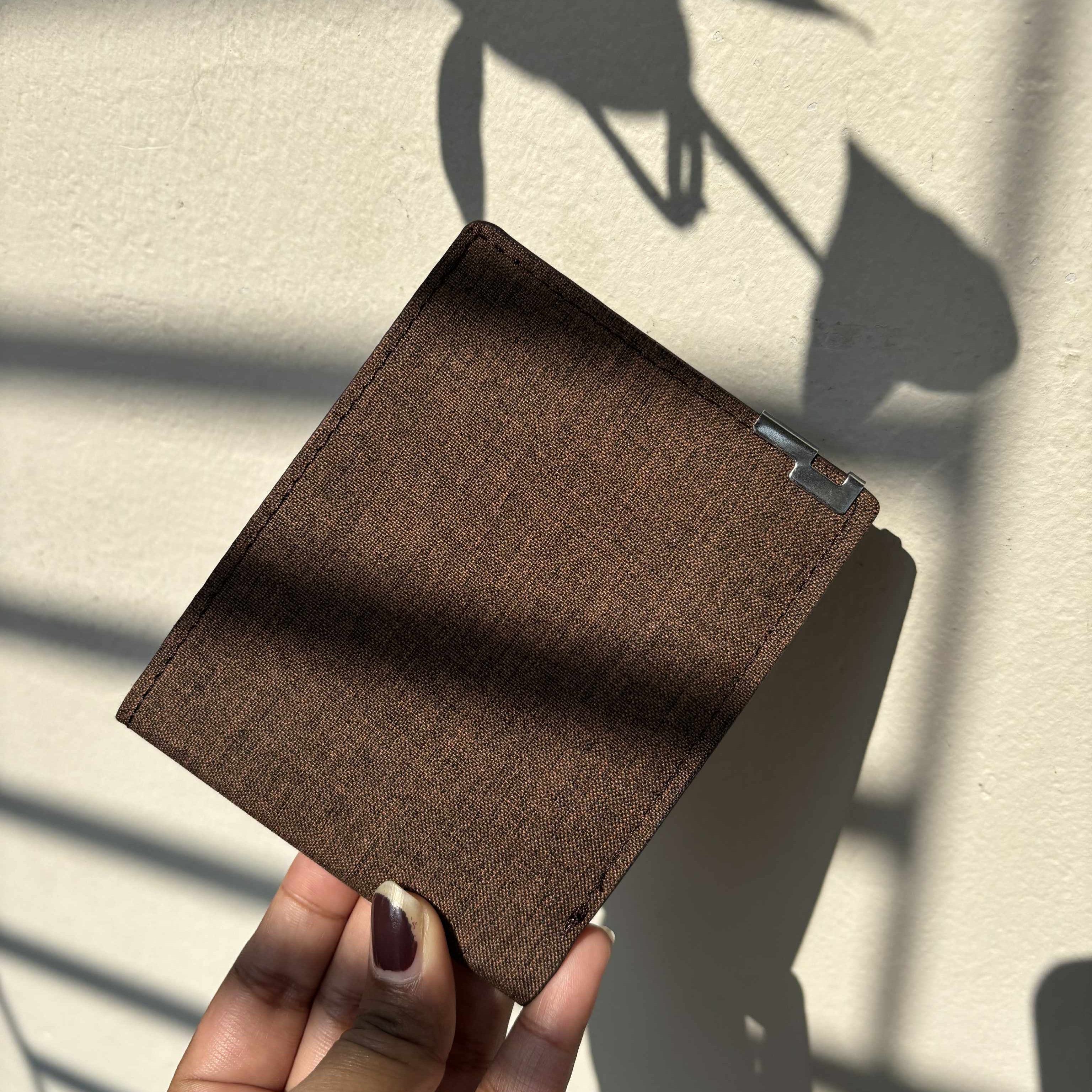 Stylish men's Brown wallet – slim, durable, multiple compartments for cards, cash, and coins