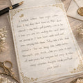 Handwritten Letter