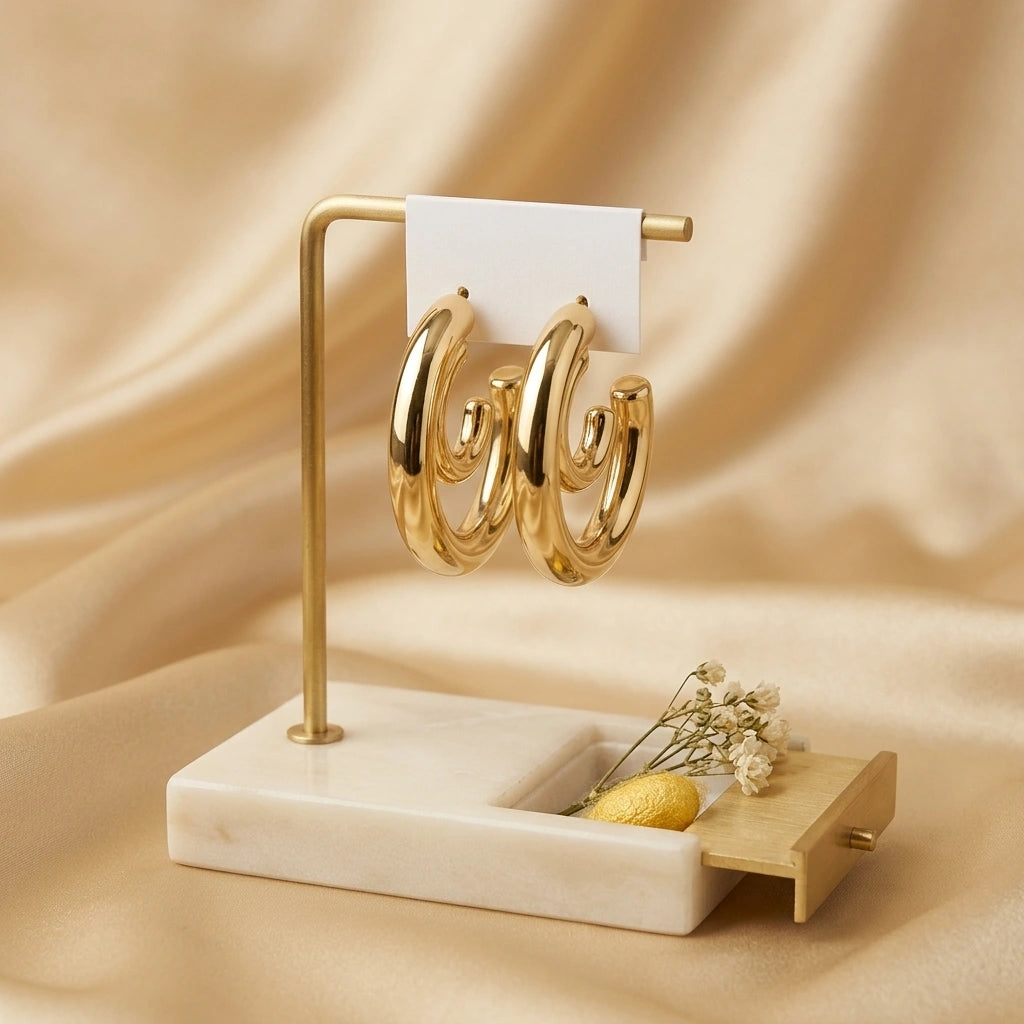 Golden Western Earring