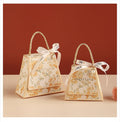 Orangish Elegant gift bag for presents – reusable and stylish design.
