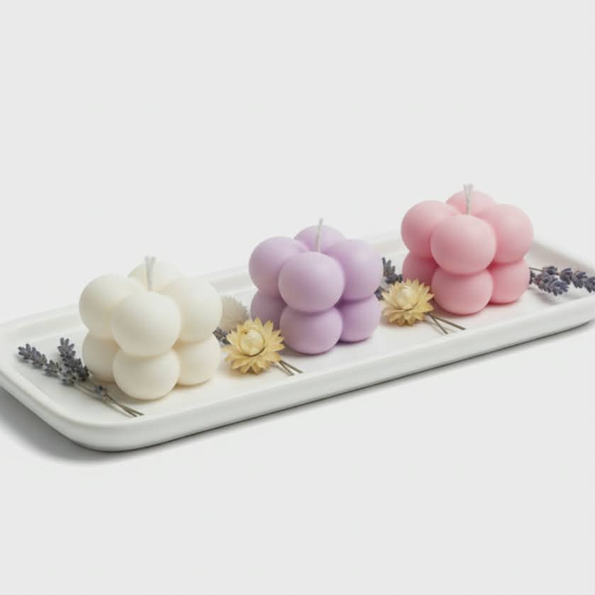 Bubble Candle Non Scented