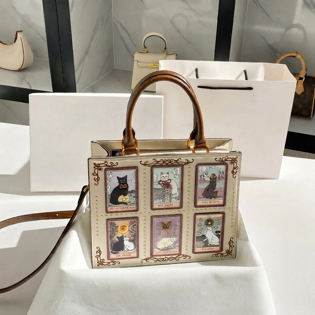 Meow Tarot Handbag