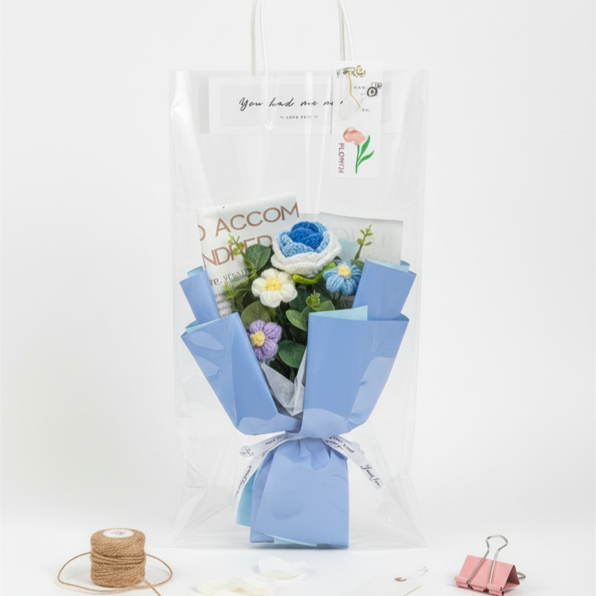 Crochet flowers Bouquets (Medium)