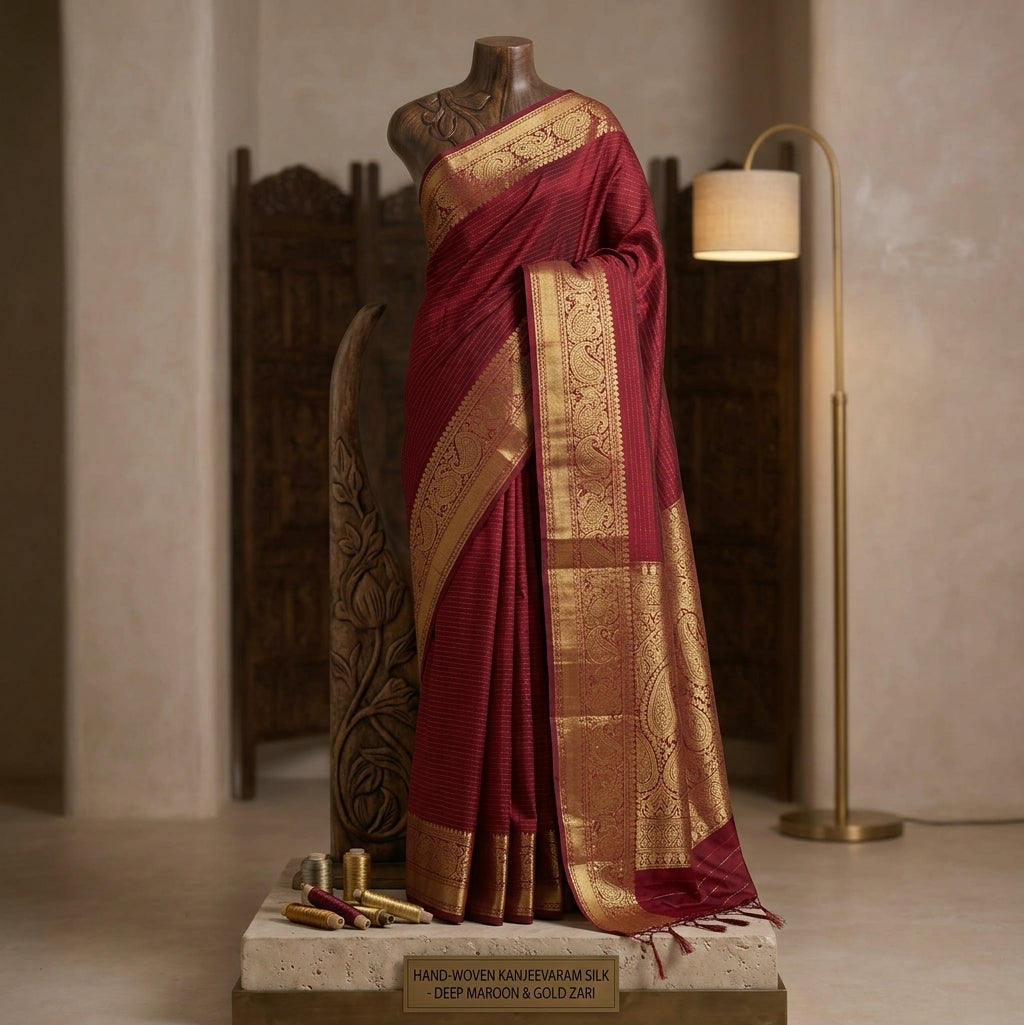 Suti Saree (Red)