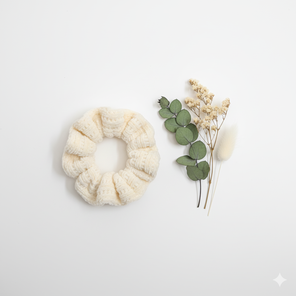 Puff Woolen Scrunchie's