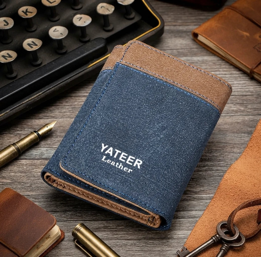 Yateer Vintage Trifold Wallet
