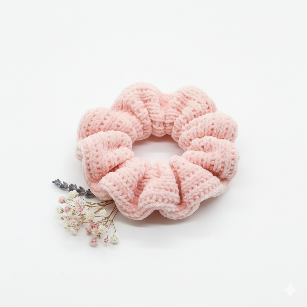 Puff Woolen Scrunchie's