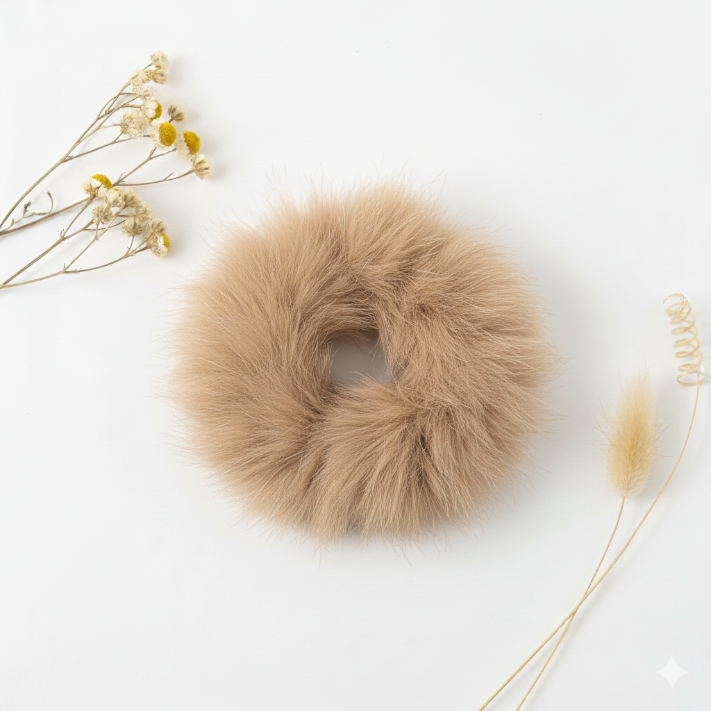 Puff Woolen Scrunchie's
