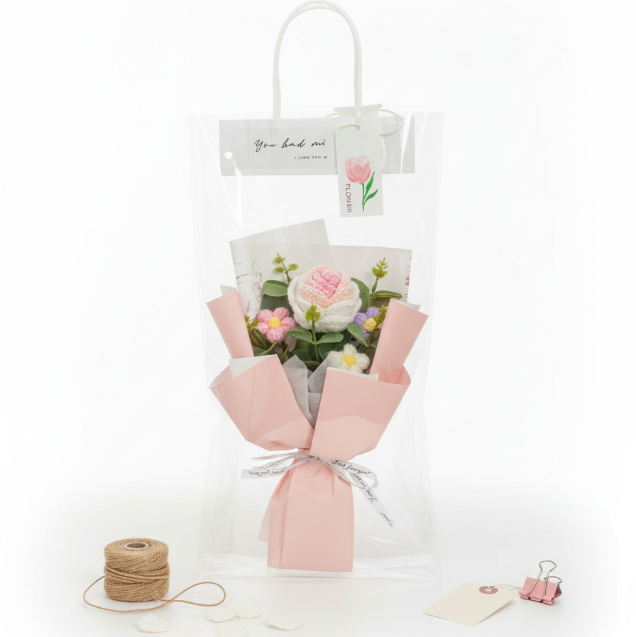 Crochet flowers Bouquets (Medium)