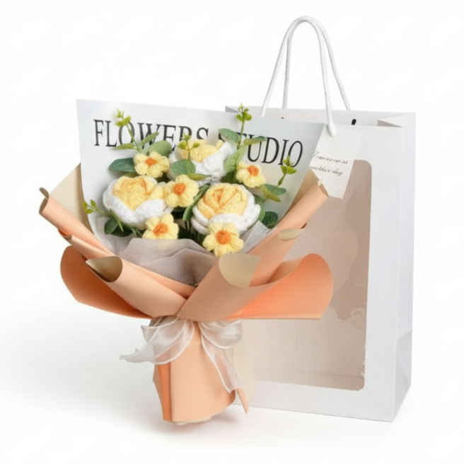 Crochet flowers Bouquets (Large)