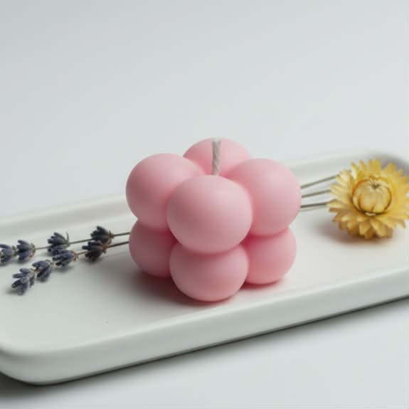 Bubble Candle Non Scented