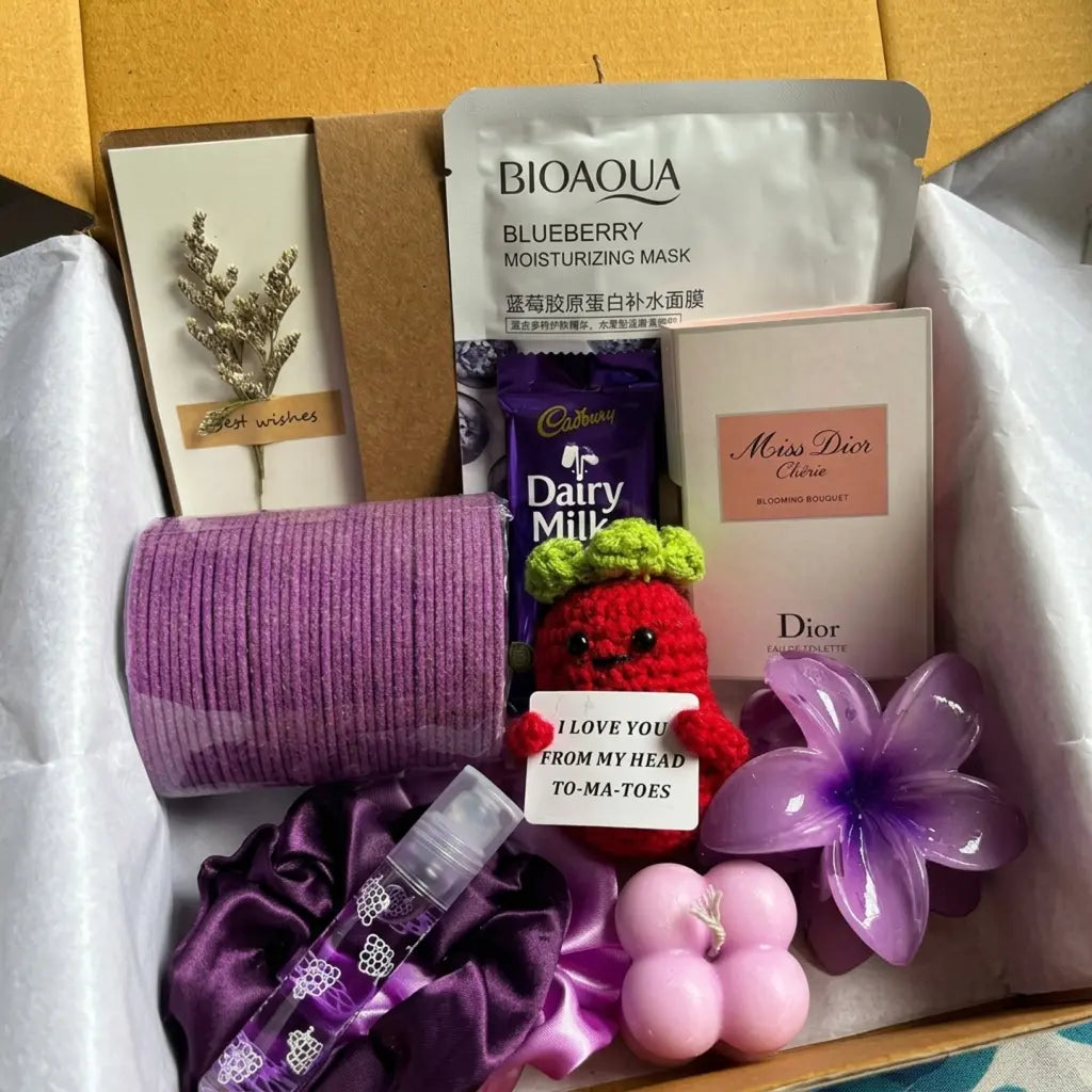 Purple Plush Pamper