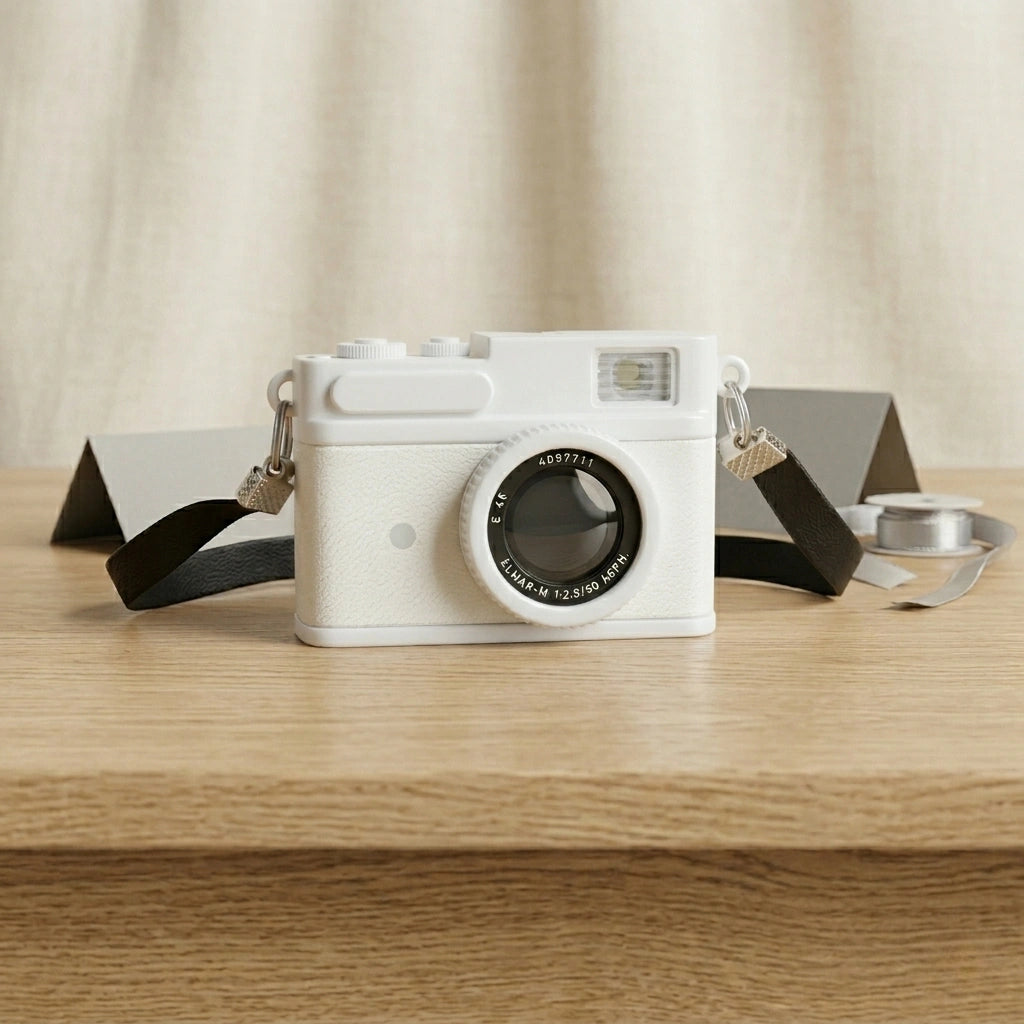 Retro Mini Camera Charm