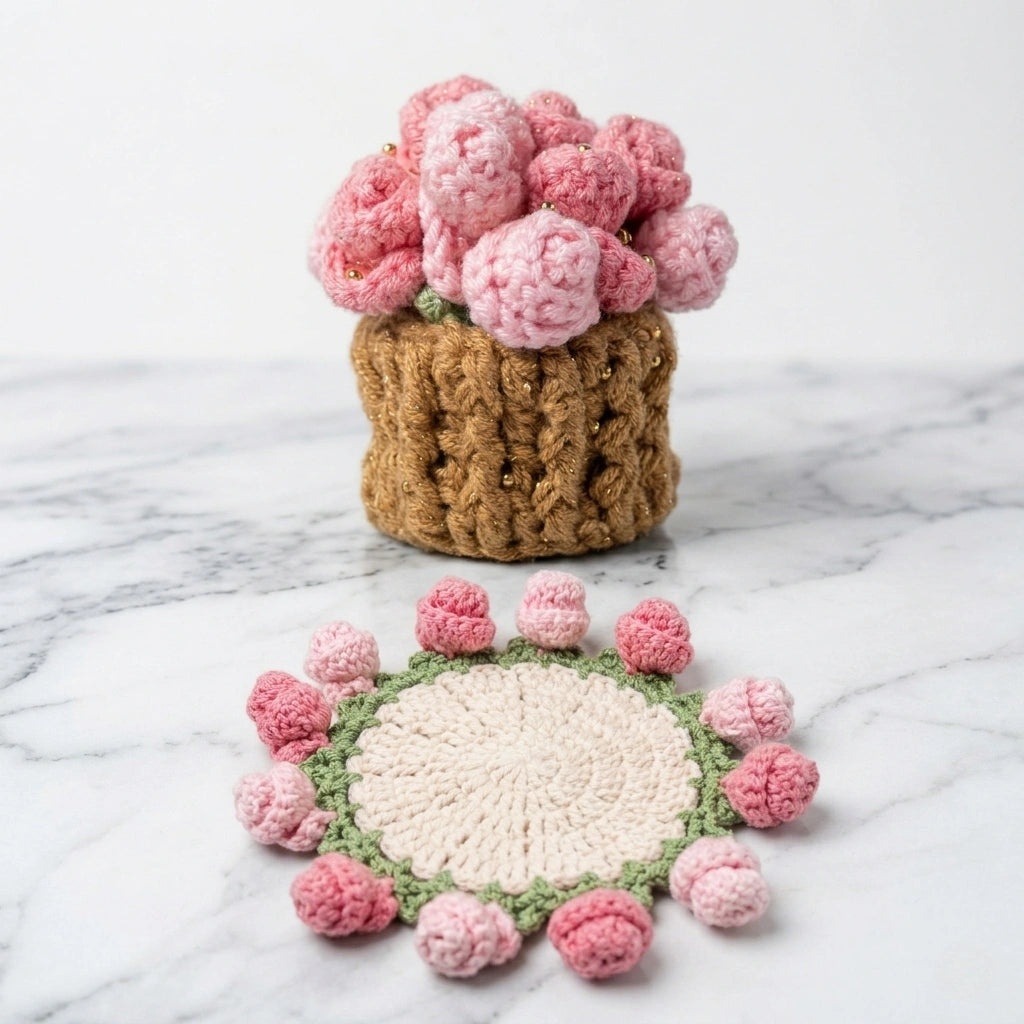 Handcrafted Crochet Coaster