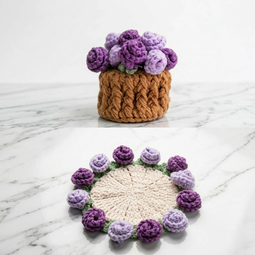Handcrafted Crochet Coaster