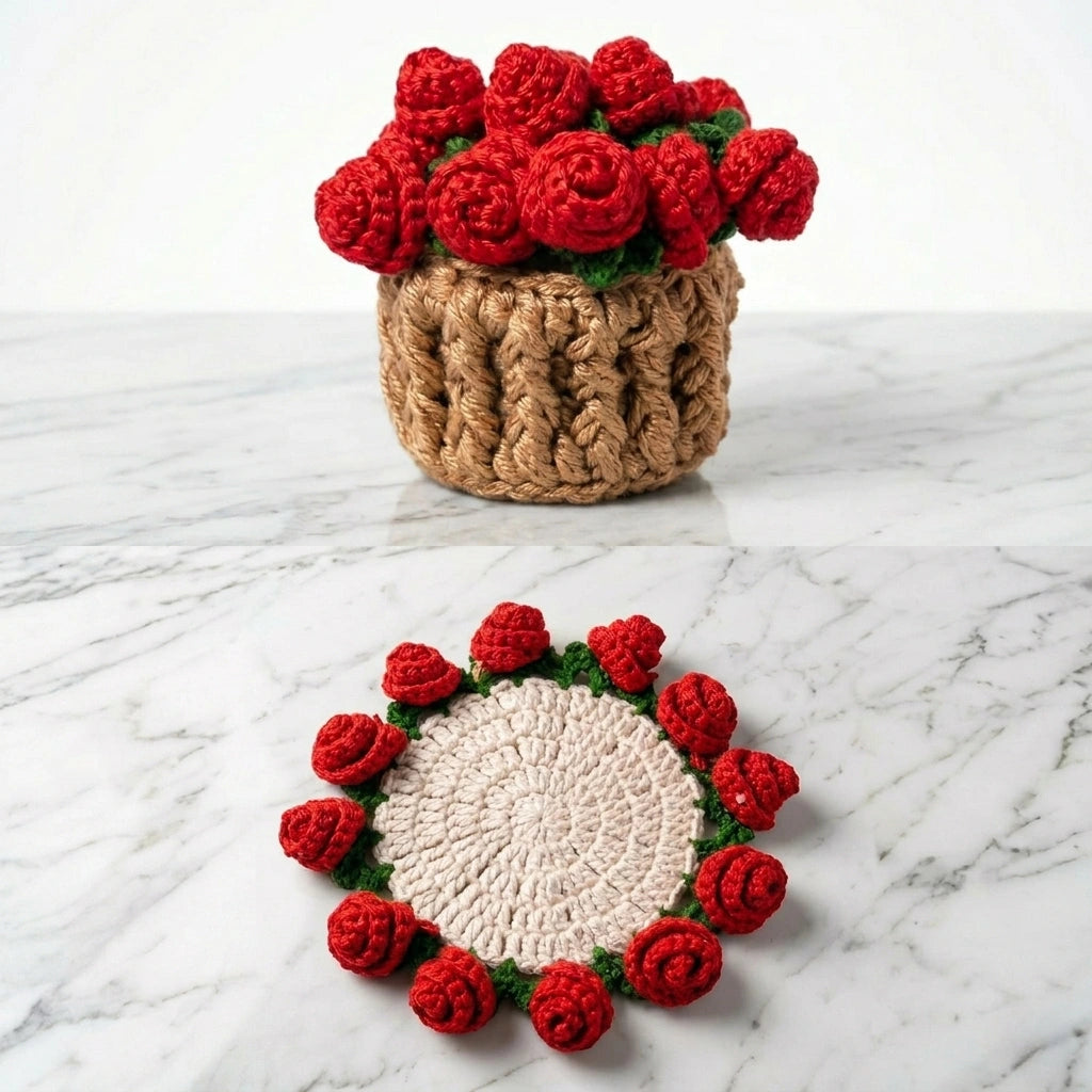 Handcrafted Crochet Coaster