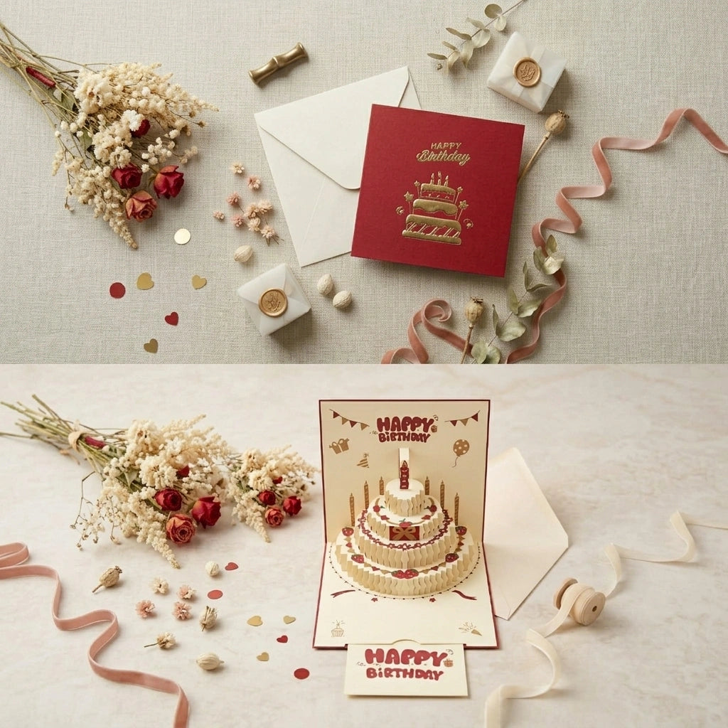 3D Pop-Up Birthday Card