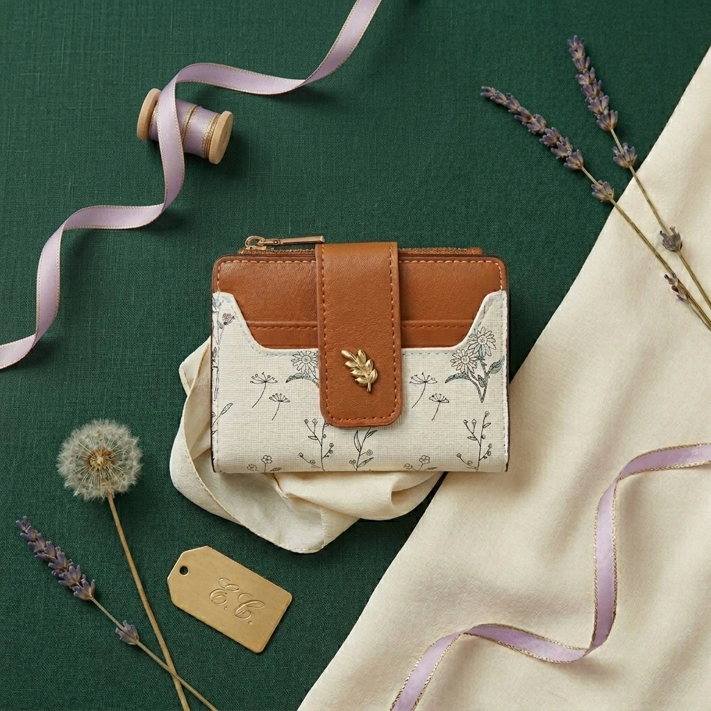 Flora Charm Wallet