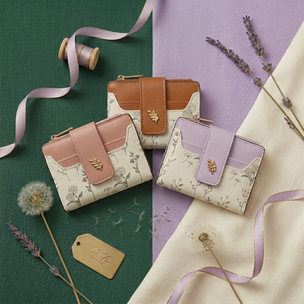 Flora Charm Wallet