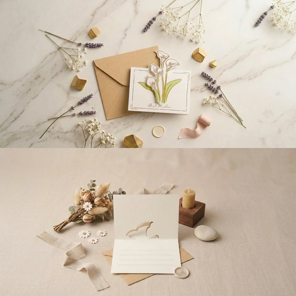 Die-Cut Greeting Card (Small)