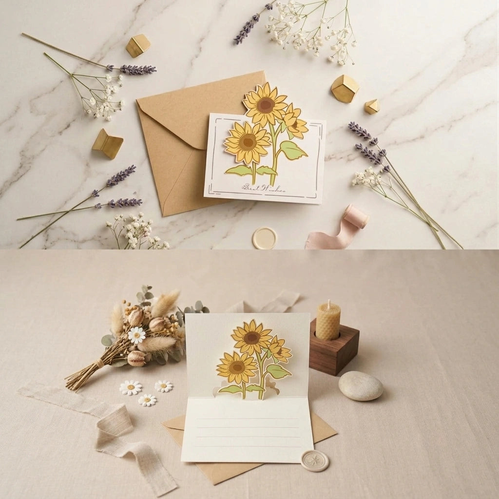 Die-Cut Greeting Card (Small)