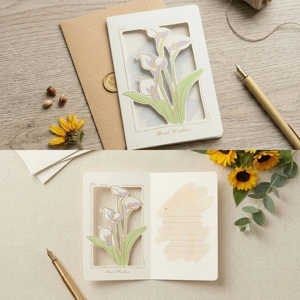 Die-Cut Greeting Card (Big)