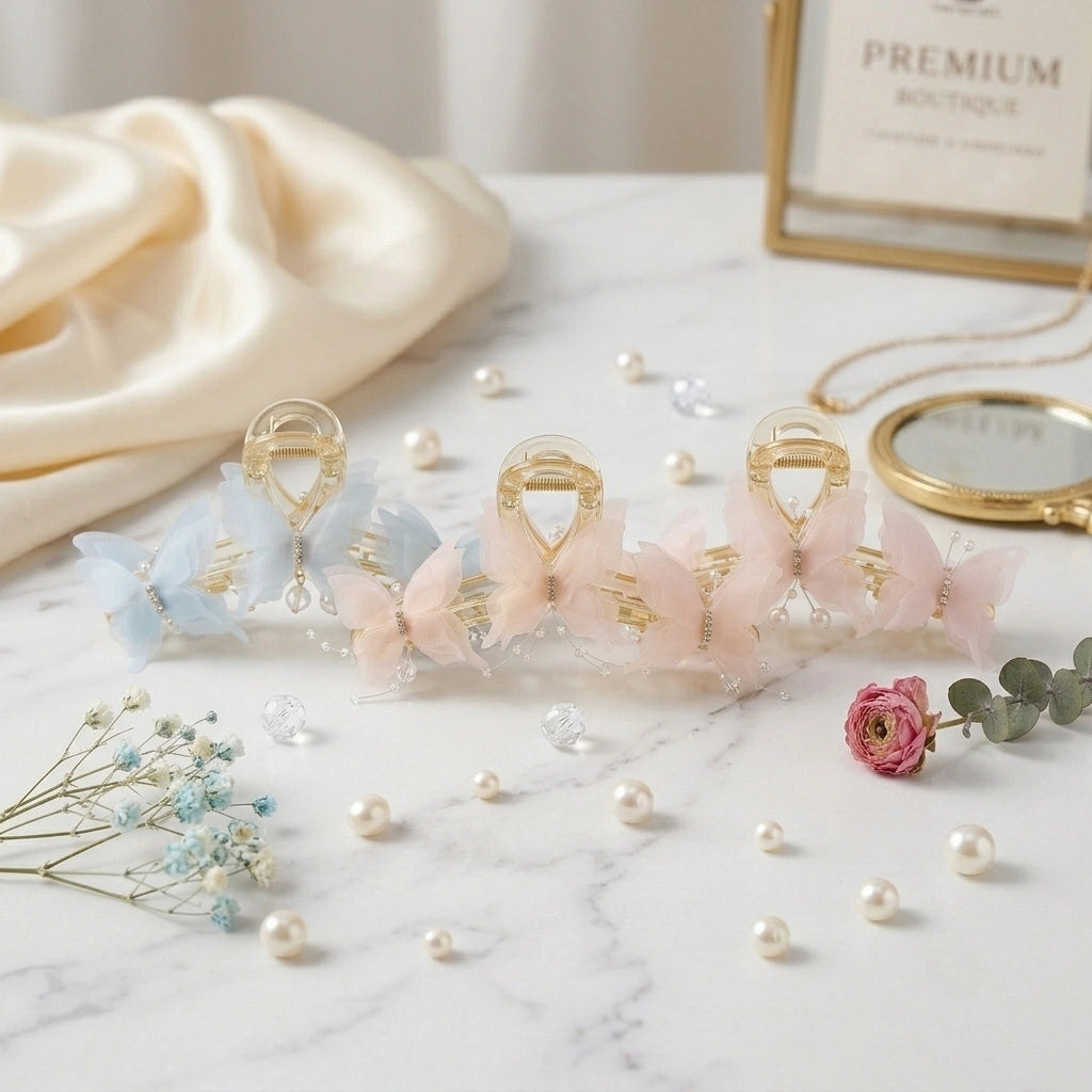 Butterfly Claw Clips