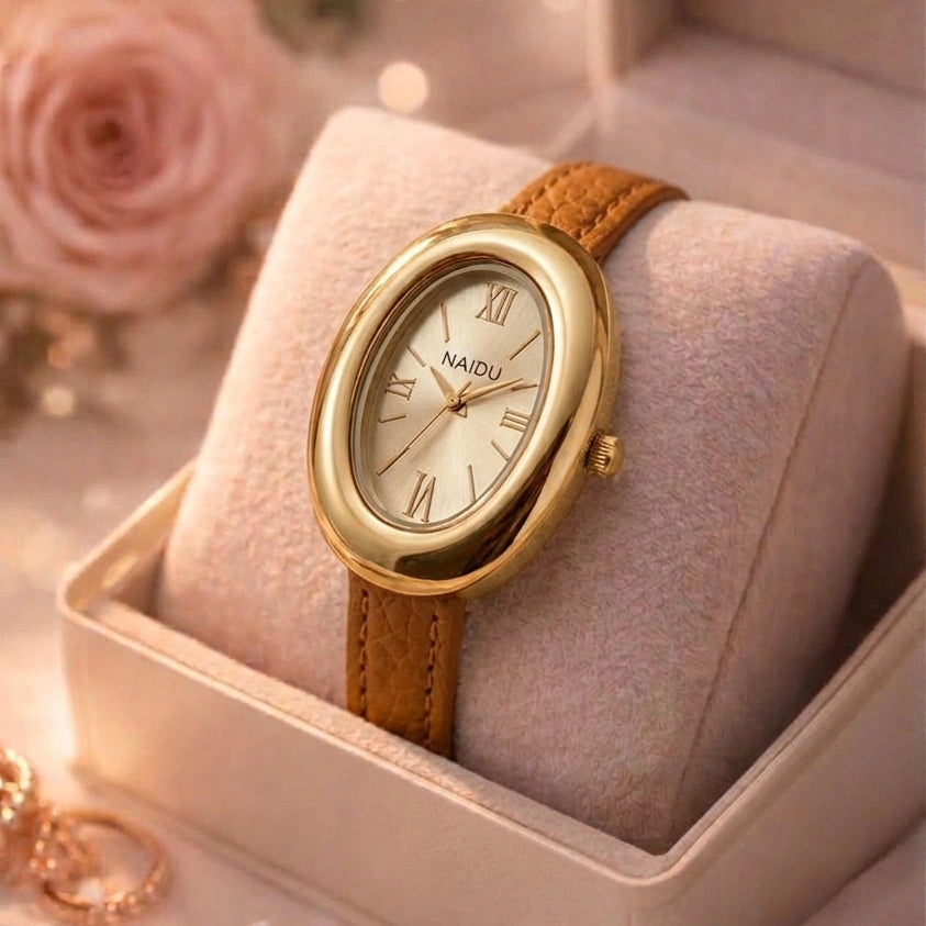 The NAIDU Leather Watch