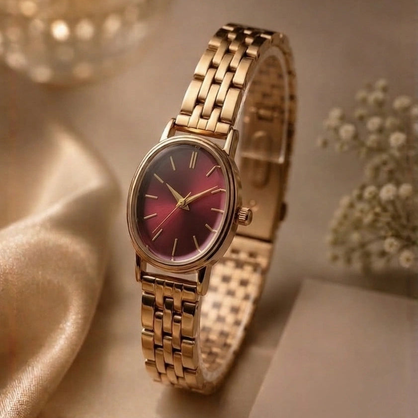 The NAIDU Timeless Steel Belt Watch
