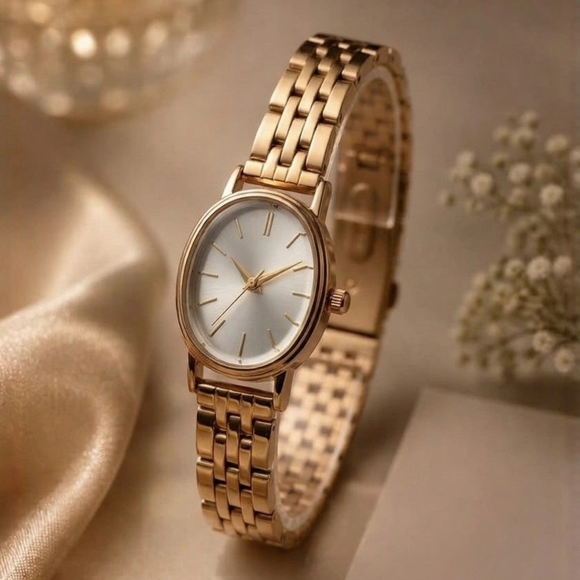 The NAIDU Timeless Steel Belt Watch
