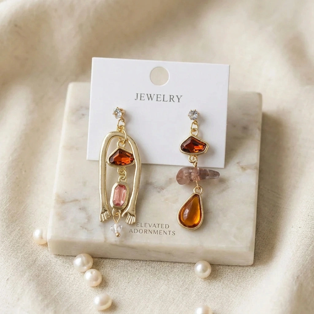 Abstract Earrings